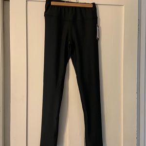 Silver Icing Black Leggings